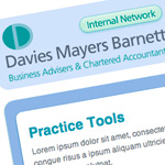 Davies Mayers Barnett: Intranet Development