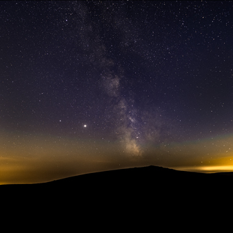Milky Way over Dartmoor