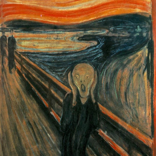 Aphantasia - The Scream painitng