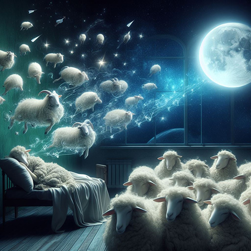 Aphantasia - counting sheep